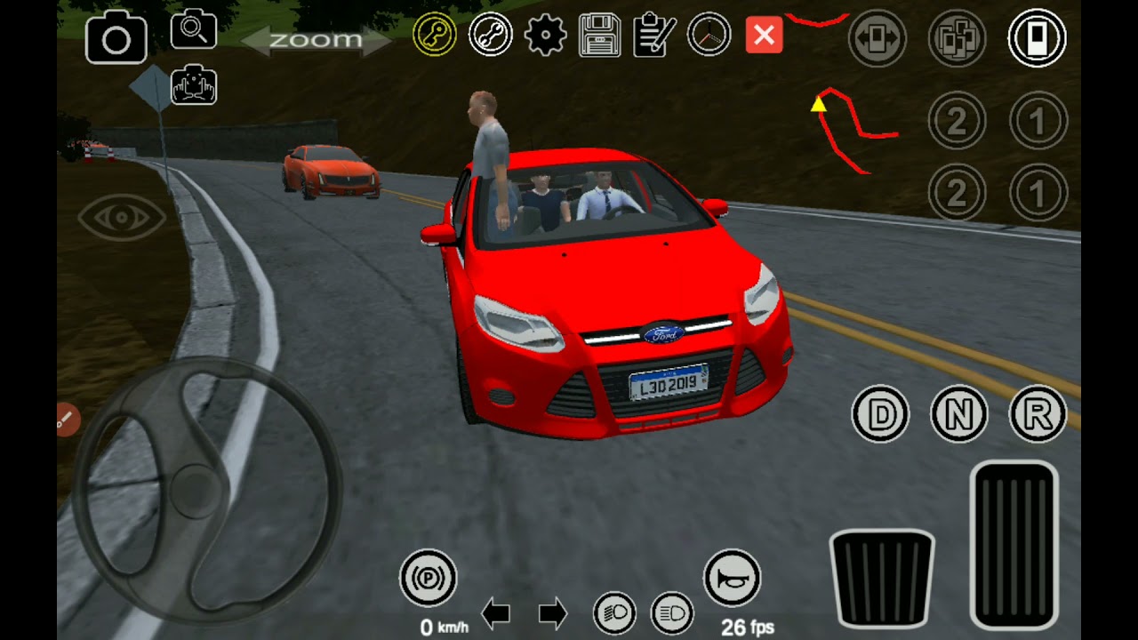 Otobüs oyunu Proton Bus Simulator Bölüm-1 Ford focus