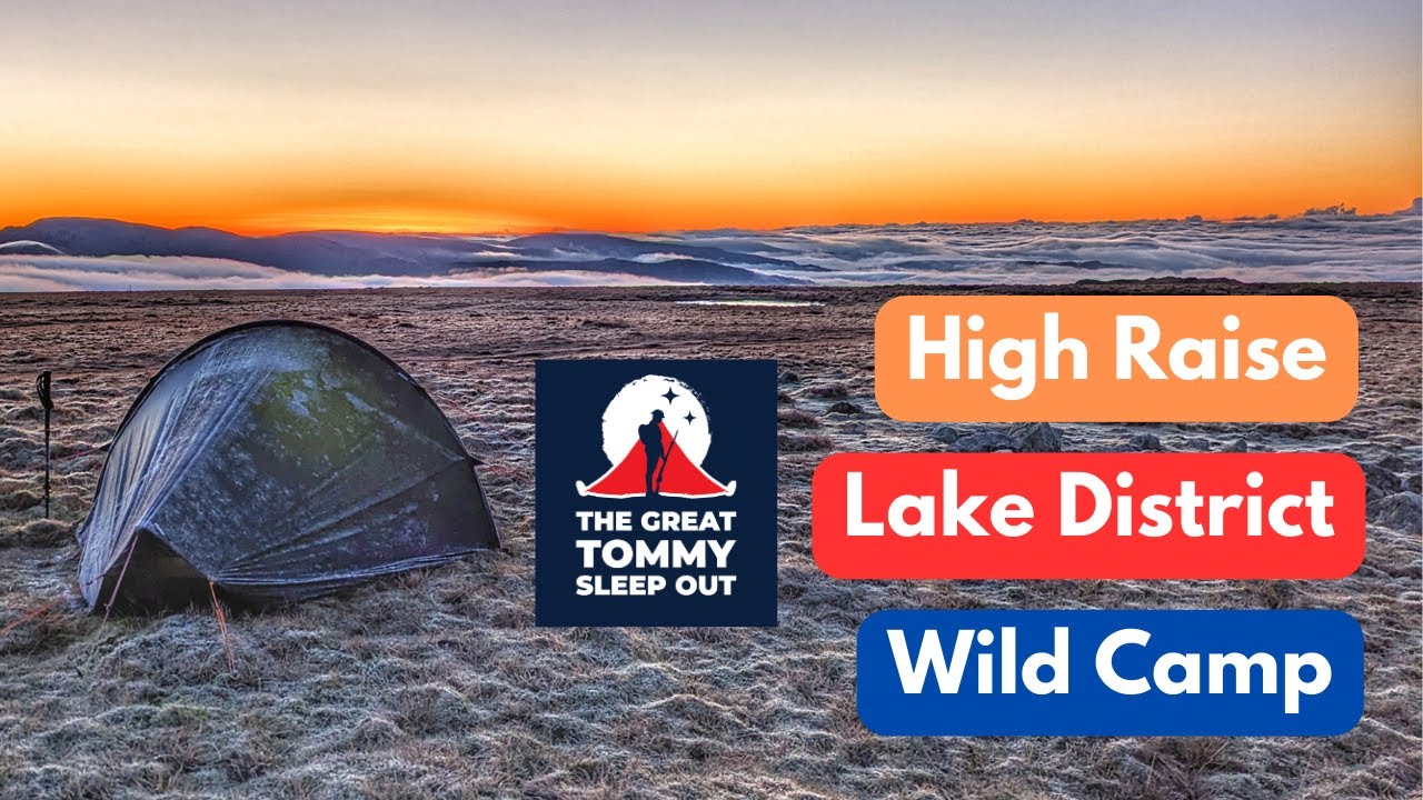 High Raise Wild Camp - Great Tommy Sleep Out #hilleberg #lakedistrict #wainwrights