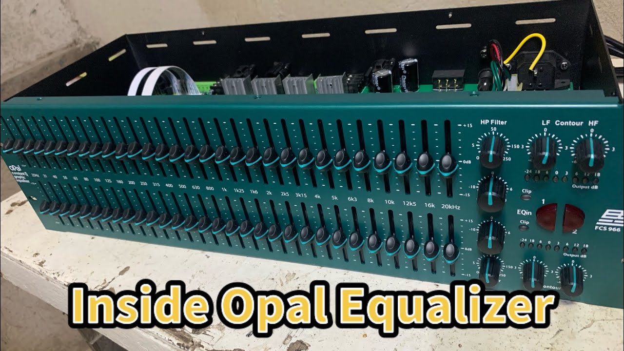 Ito pala Laman ni Opal Equalizer naka Toroidal Suply na Clone Lang tu Galing Shoppe
