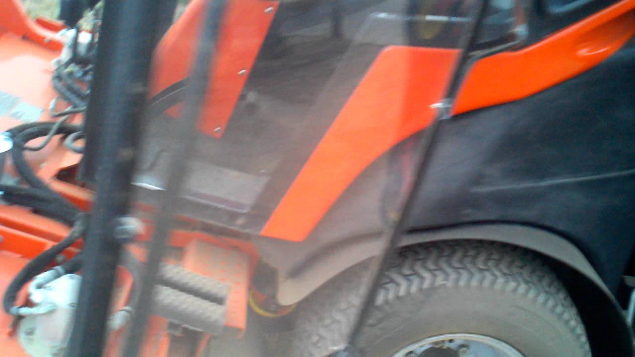 Jacobsen HR-9016 rotary mower Kubota diesel