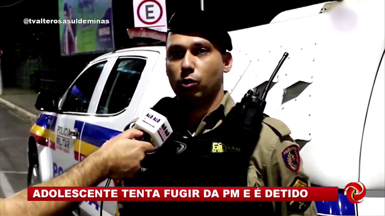 Adolescente preso por tráfico em Pouso Alegre