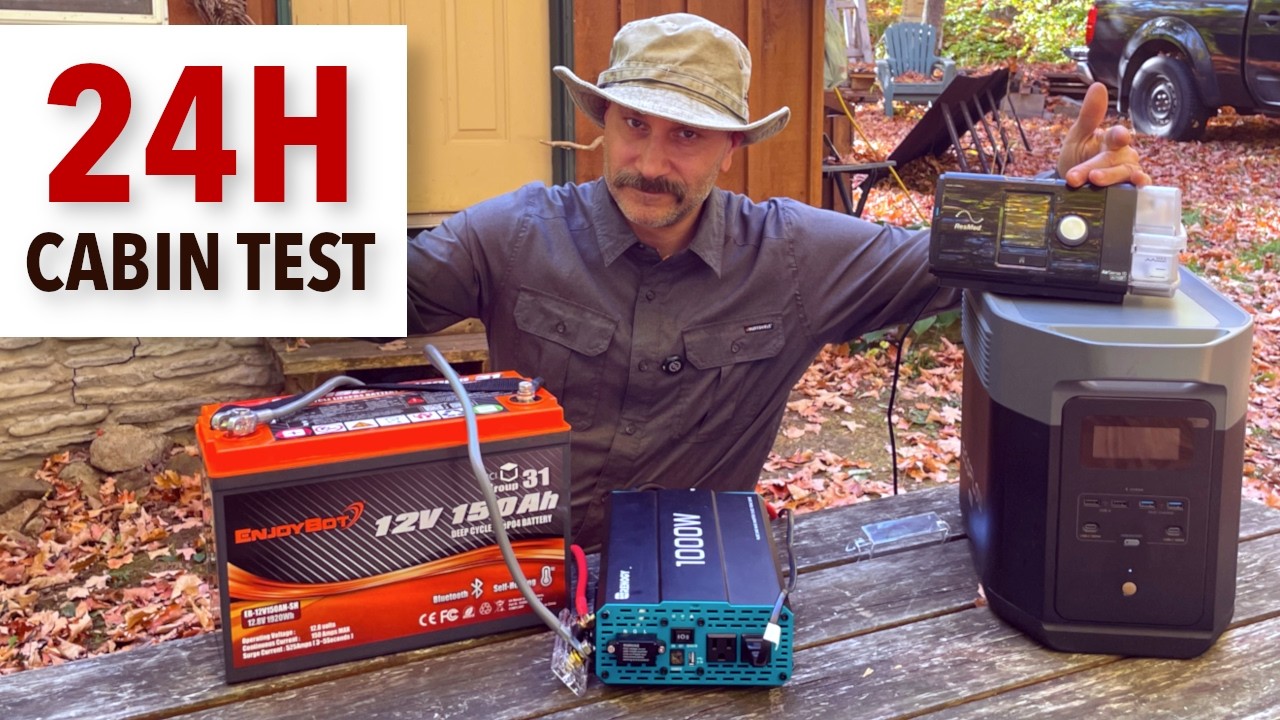 Can a DIY Battery Setup Beat an EcoFlow? 24H Challenge