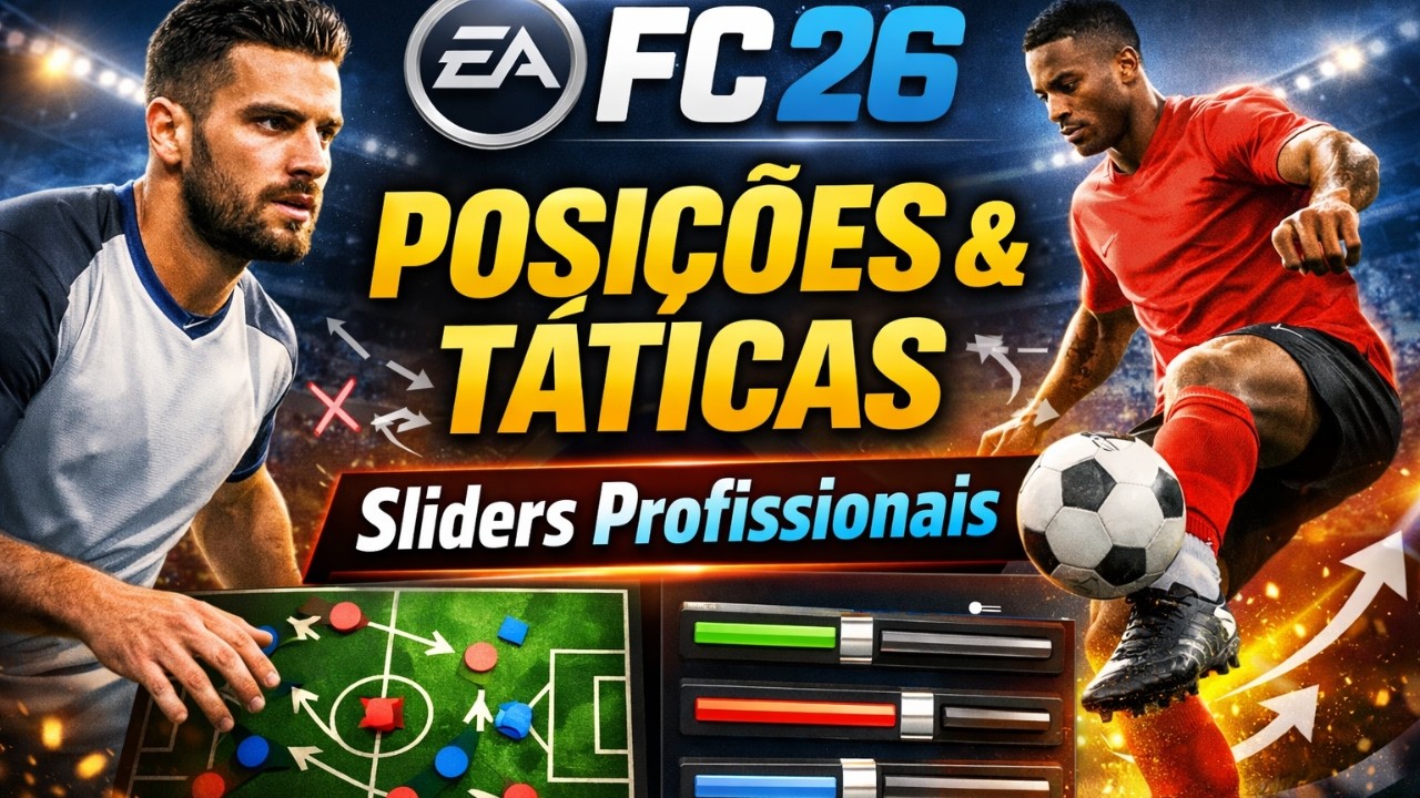 Sliders, Posições e Táticas – Transforme Seu Jogo no EA FC 26