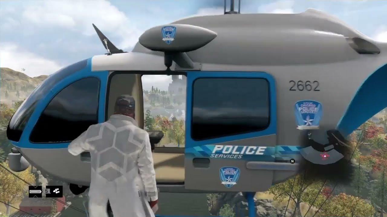 Watch dogs mid air helicopter hijack using UCBJ