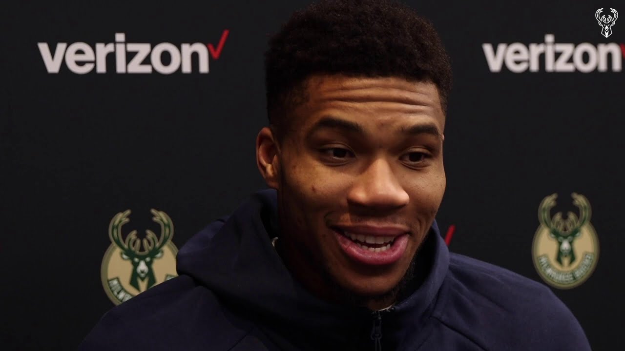 “I enjoy playing with Khris every single moment.” | Giannis Antetokounmpo Postgame | 2.8.21
