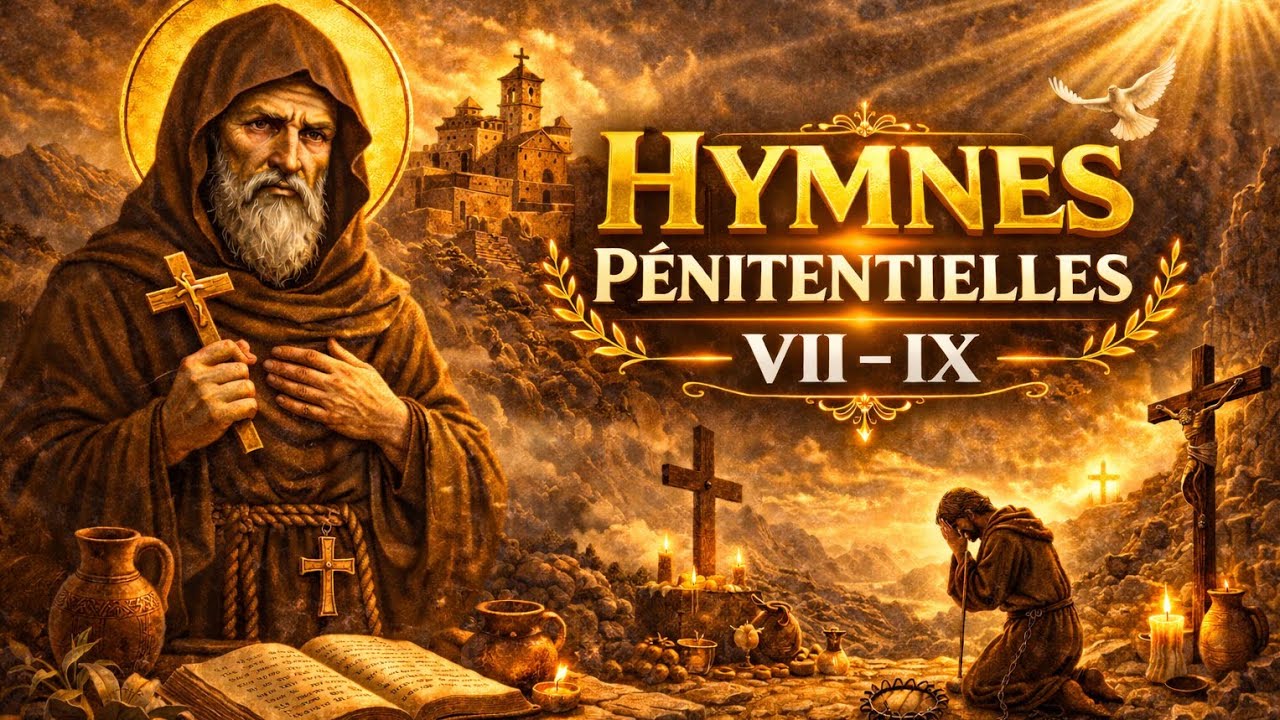 ✨ CARÊME JOUR 10 : HYMNES PÉNITENTIELLES VII-IX de SAINT ÉPHREM le SYRIEN ✨