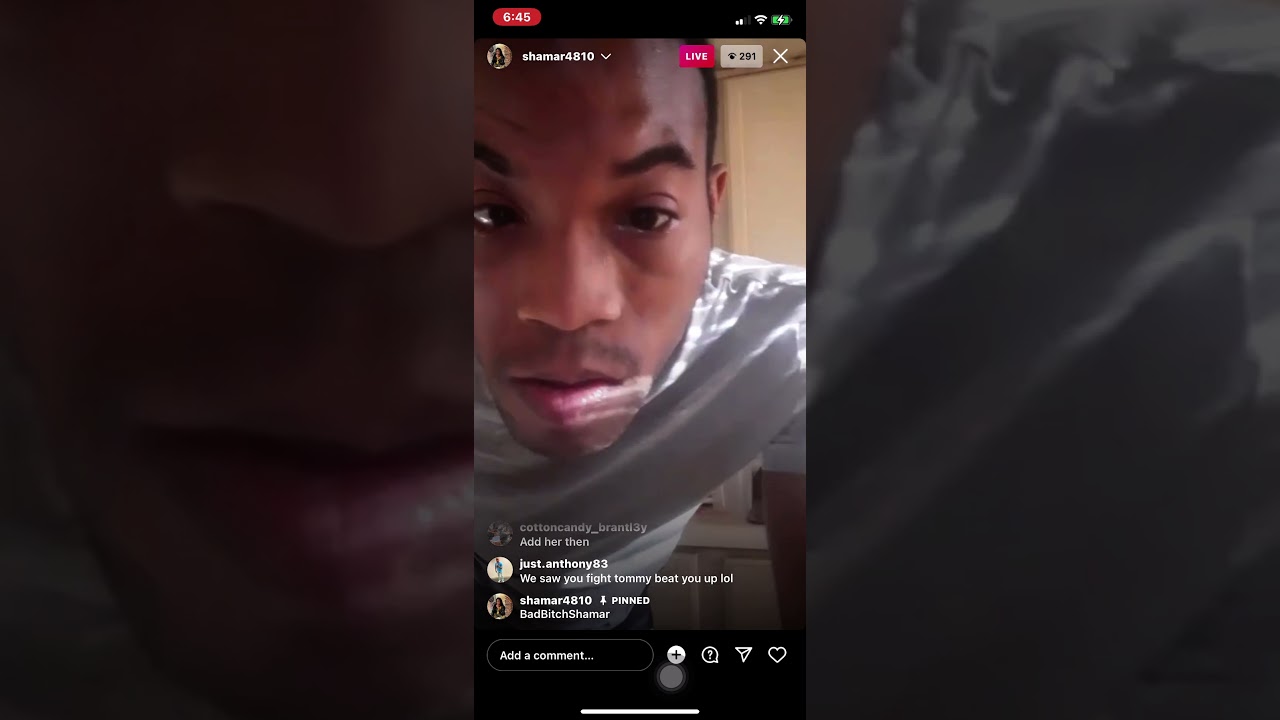 SHAMAR ARGUES WITH NEIGHBOR PT 1