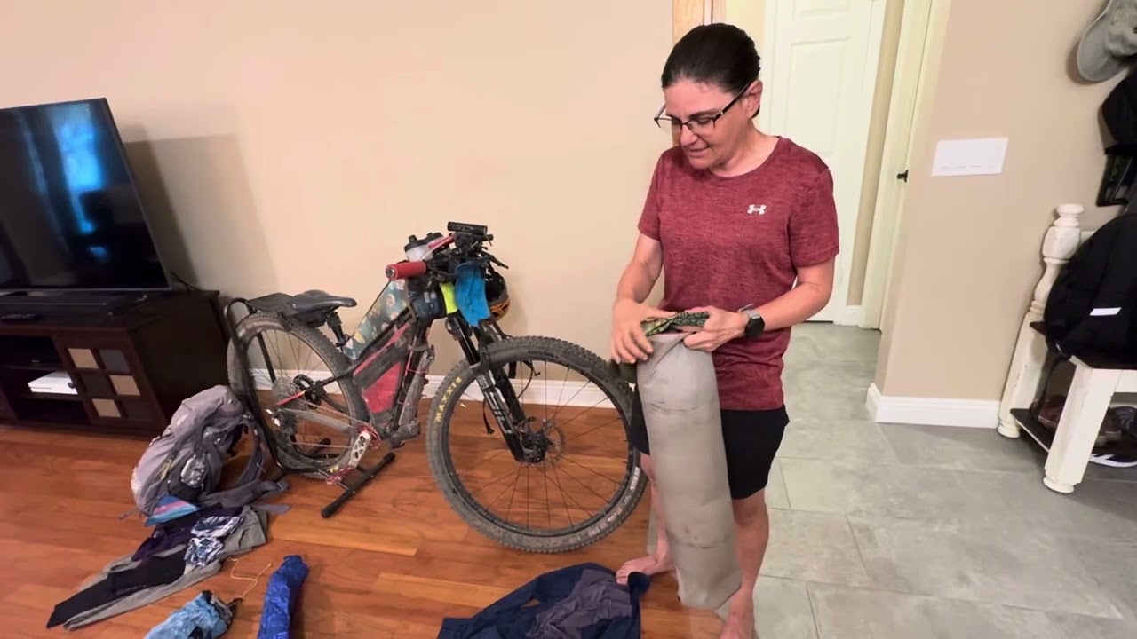Everything I packed for AZT800 race 