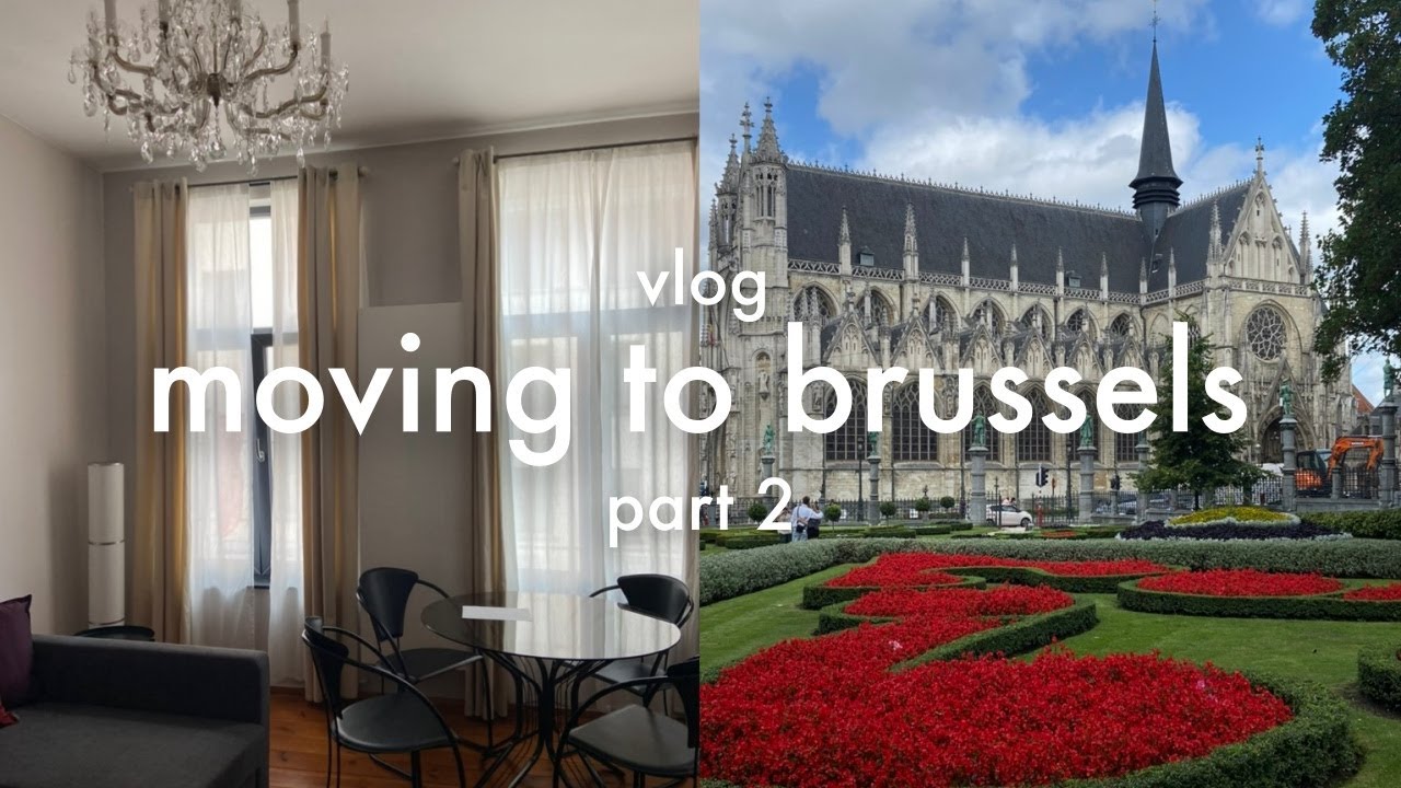 MOVING TO BRUSSELS: unpacking, settling in, buying items for home from ikea &amazon