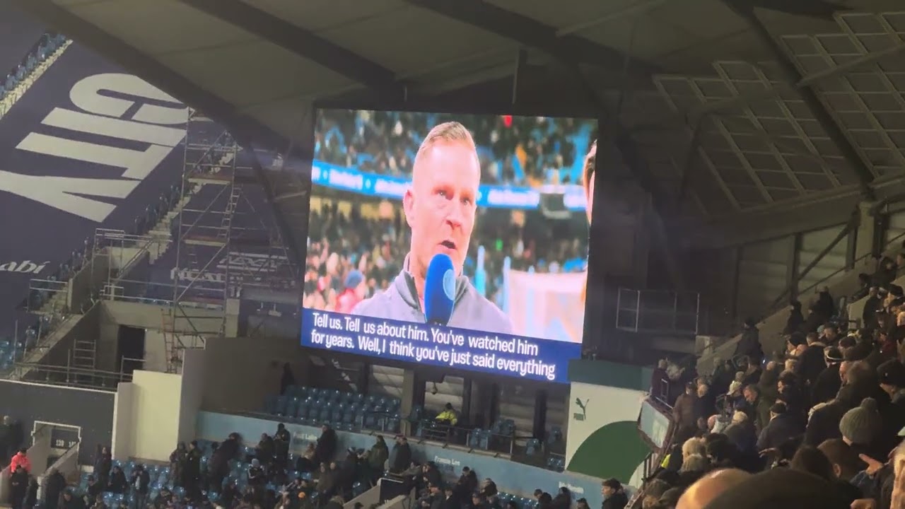 A big win to Manchester City, and congratulations to all City fans 