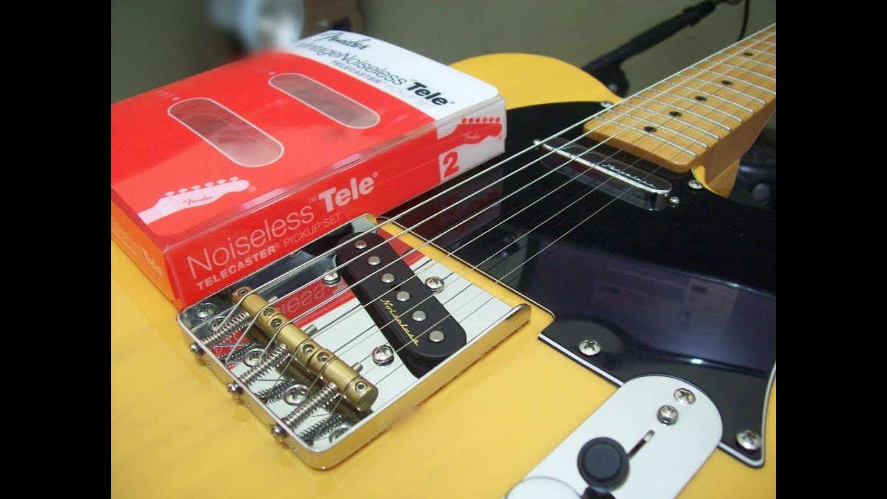 Fender Vintage Noiseless Telecaster - by Júnior Ferreira