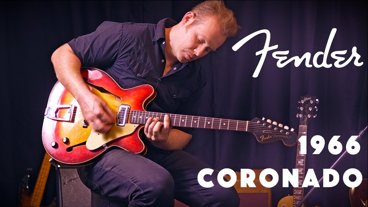 This Vintage 1966 Fender Coronado Does NOT Sound Like What You'd Expect