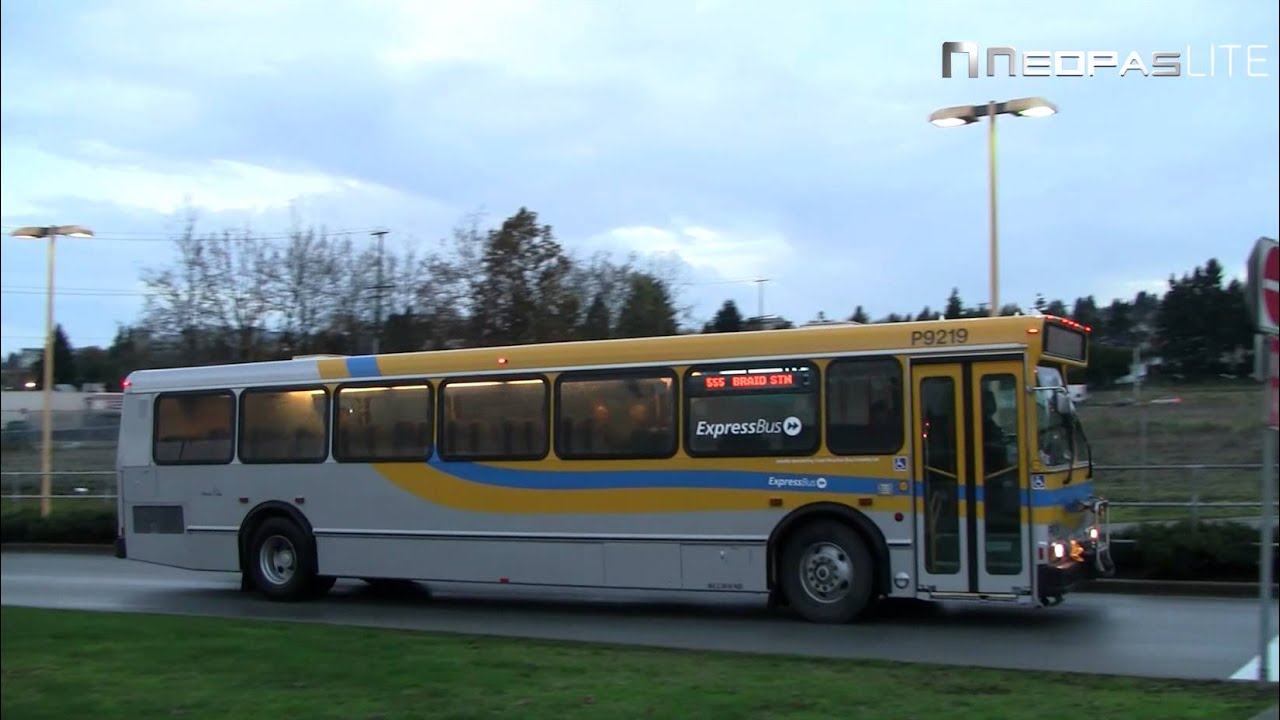 555 - First day of revenue service at Braid Station