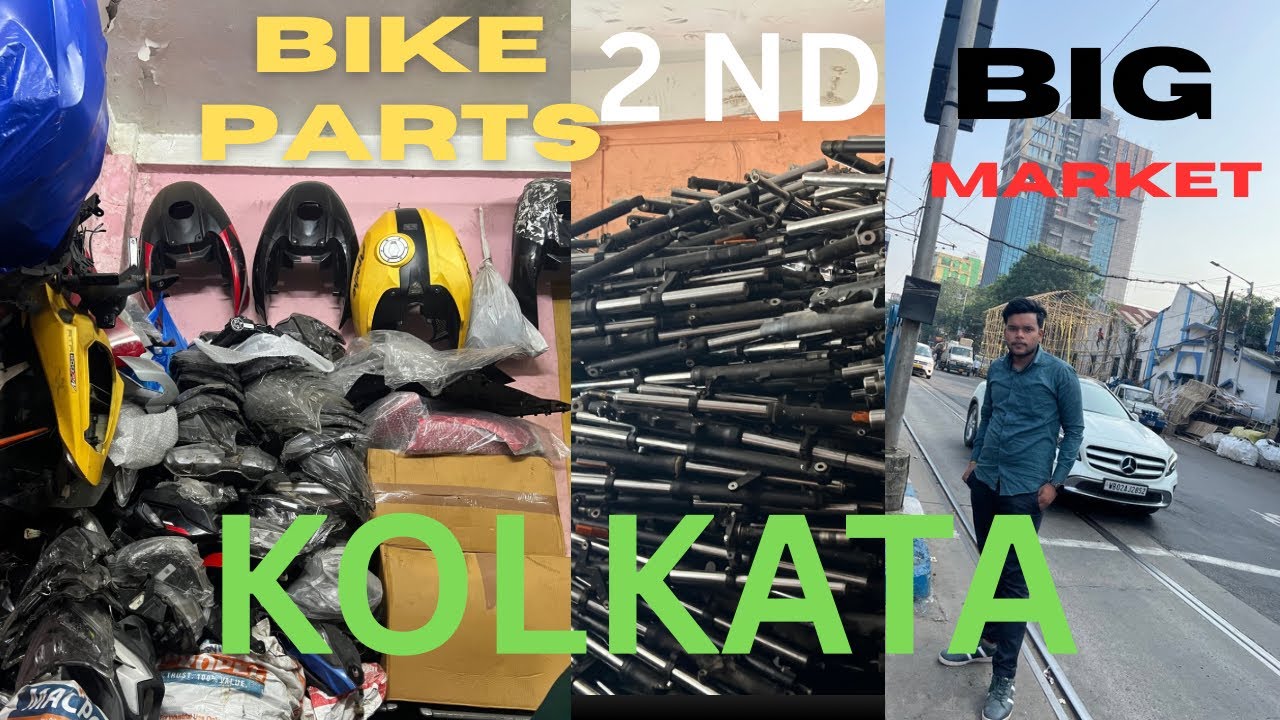 BIKE SECOND HAND PARTS || KOLKATA MARKET #bikeparts #kolkata 