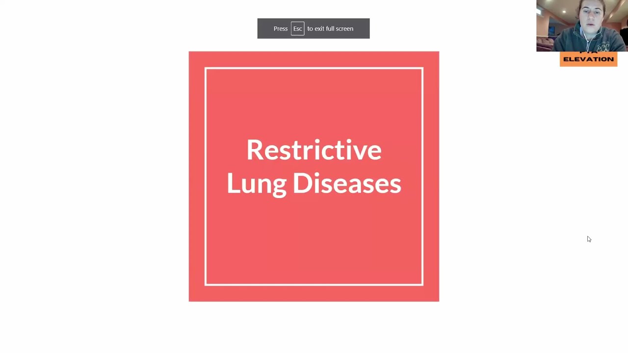 Restrictive Lung Disease - NPTE PTA Board Prep