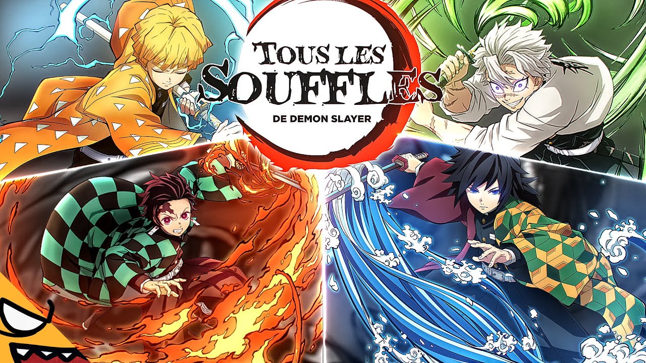 TOUS les SOUFFLES de DEMON SLAYER expliqués ! 🔥🗡️🌊