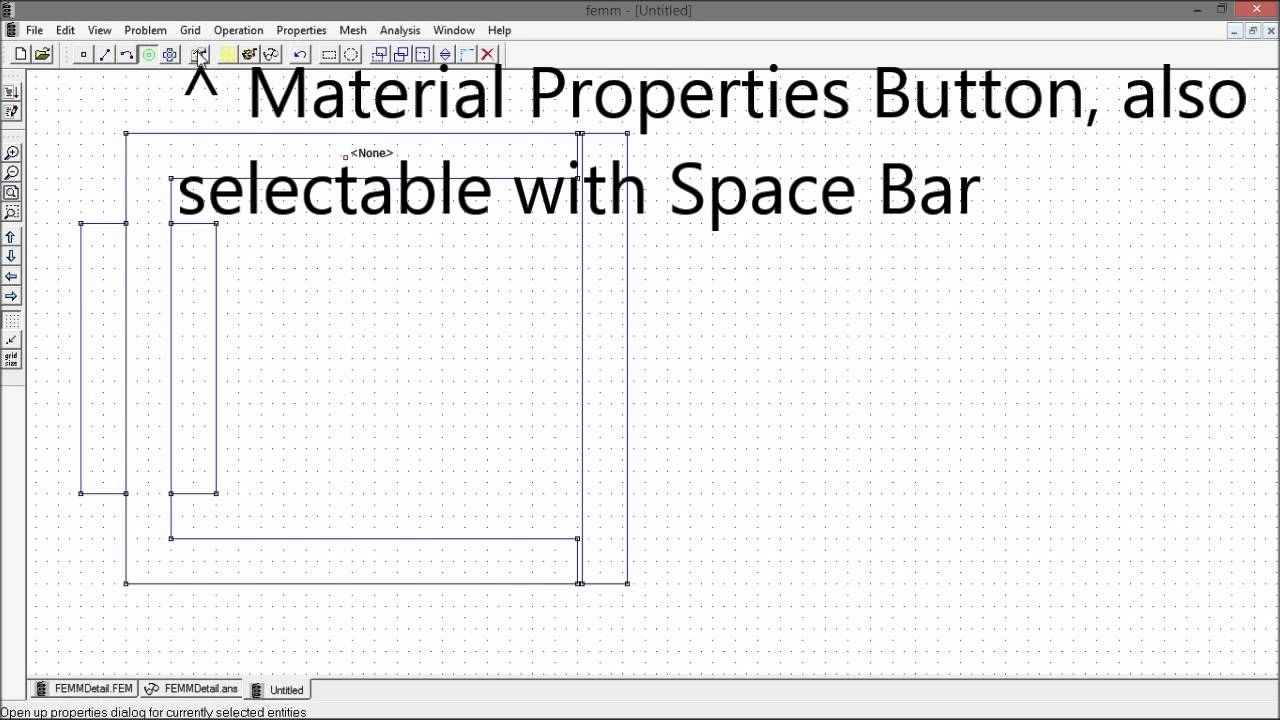 FEMM Tutorial - Detailed Steps