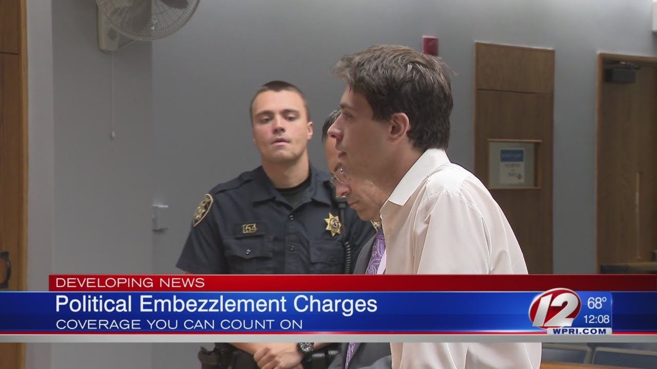 Rising Political Star Arraigned on Embezzlement Charge