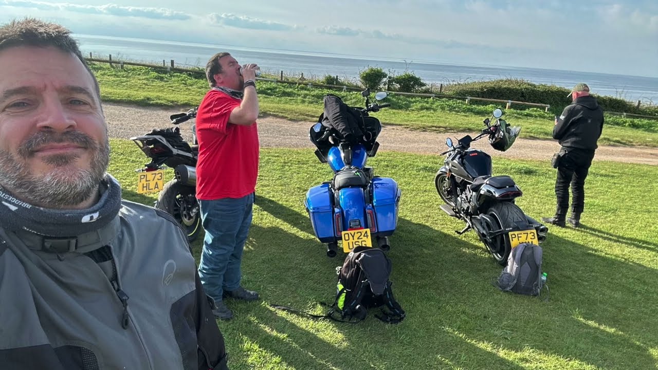 Beautiful North Norfolk Coast Day Ride on a Harley Davidson Road Glide, MBP C1002V & Benelli TRK 702
