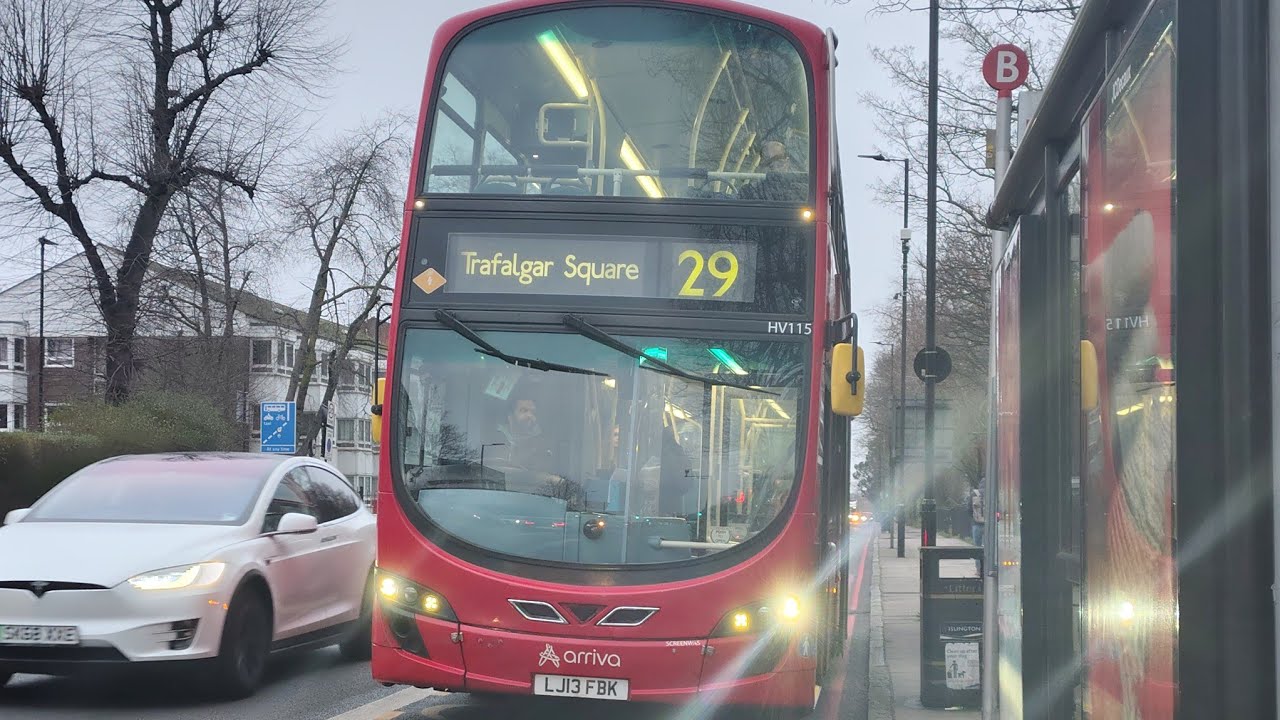 *LOUD AXLES* journey on 29 | Gemini 2 B5LH | arriva london | LJ13FBK 
