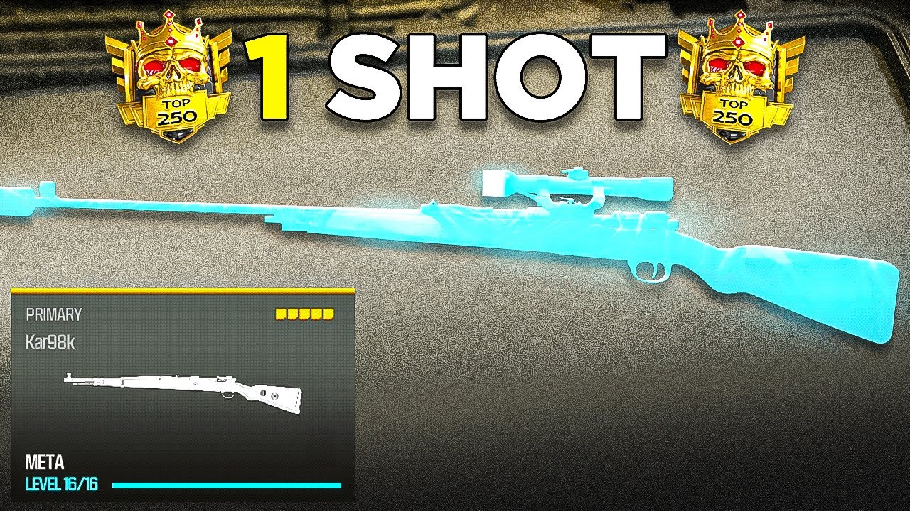 *NEW* ONE SHOT Kar98K Loadout is BROKEN in Warzone!😳 ( Best Kar 98 Class Setup ) - MW3