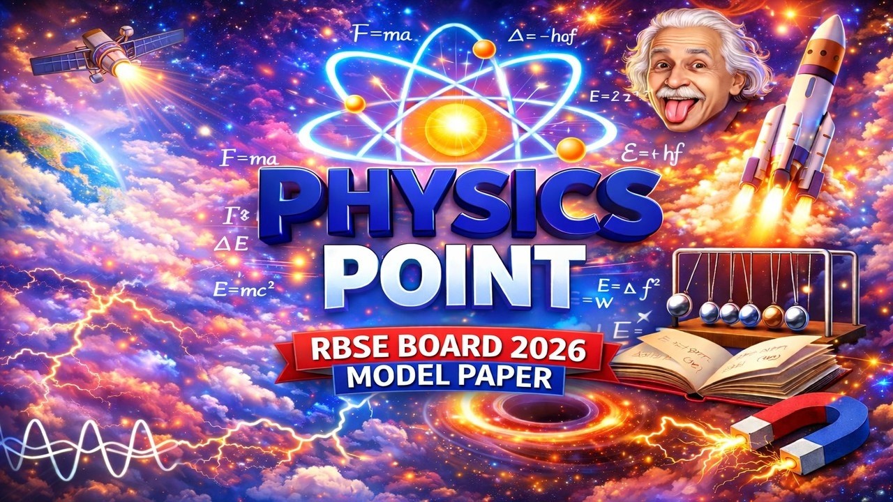 ATOMIC PHYSICS RBSE MODEL PAPER
