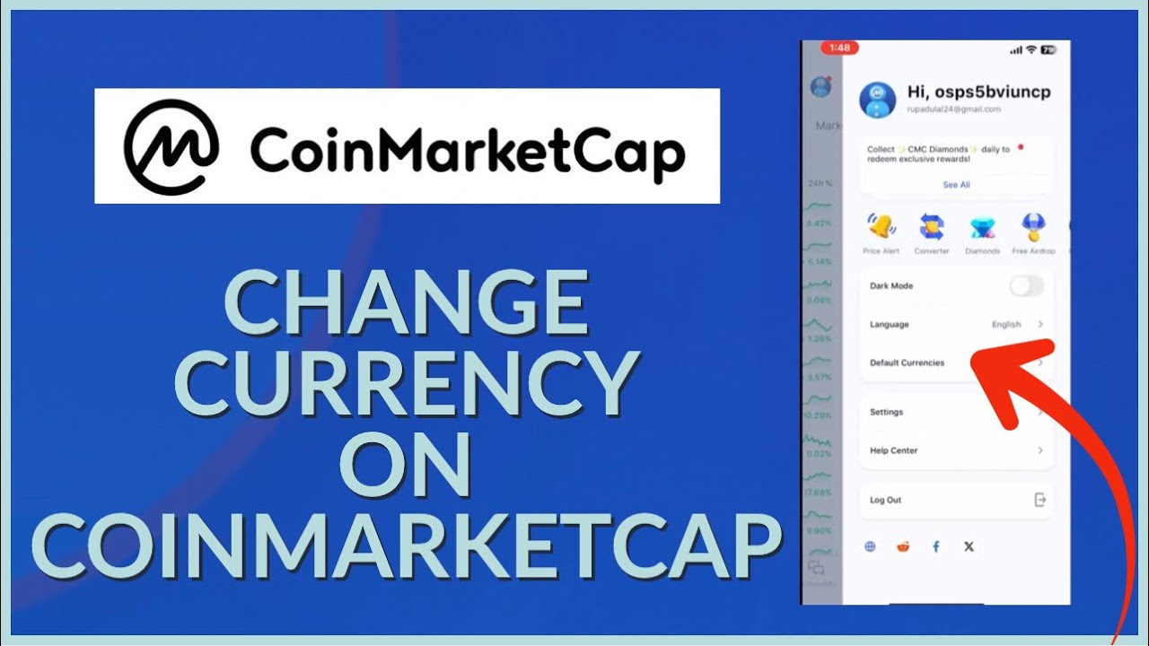 How To Change Currency on CoinMarketCap App 2024?