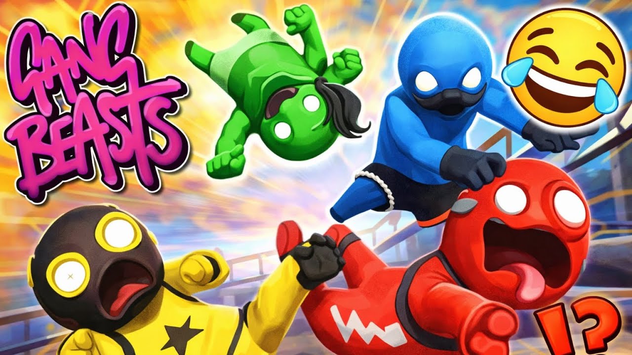 Perdiendo nuestra amistad en GANG BEAST!!!! Momentos graciosos