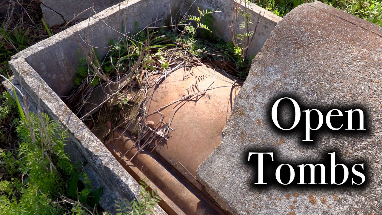 Sweet Olive Cemetery - NOT SO SWEET. In Baton Rouge Louisiana. (Part 18 of Trip).