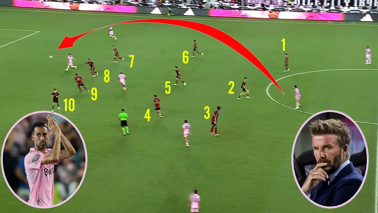 That's why Sergio Busquets is so important for Beckham in Inter Miami 😍