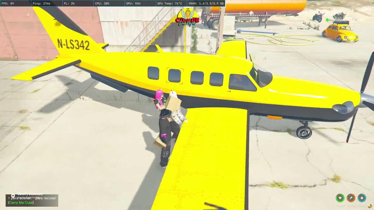 um avião e um sonho  [CDANJOS / 8 ANJO]