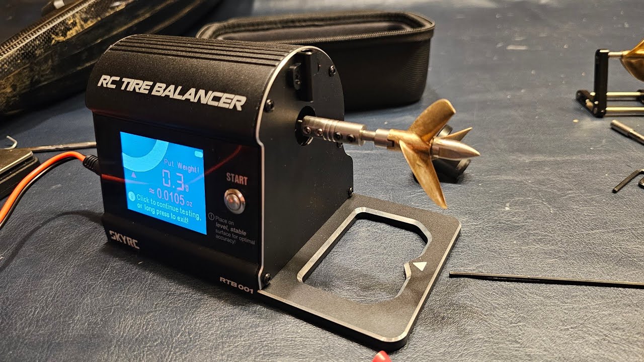 Can this RC Tire Balancer do Props Too? Let's find out together. SKYRC - ABC - DrProps