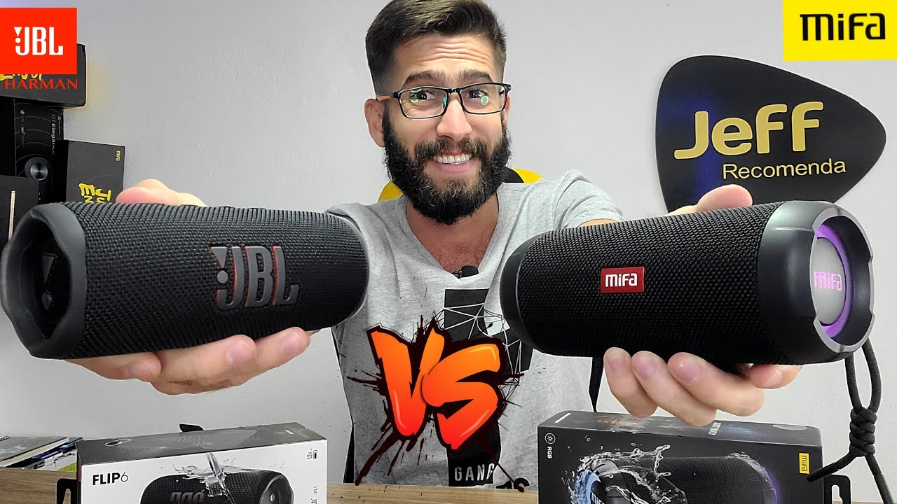 JBL FLIP 6 30W Vs MIFA WILDROD 30W: Qual &eacute; a Caixa de som com melhor custo benef&iacute;cio? (Comparativo)