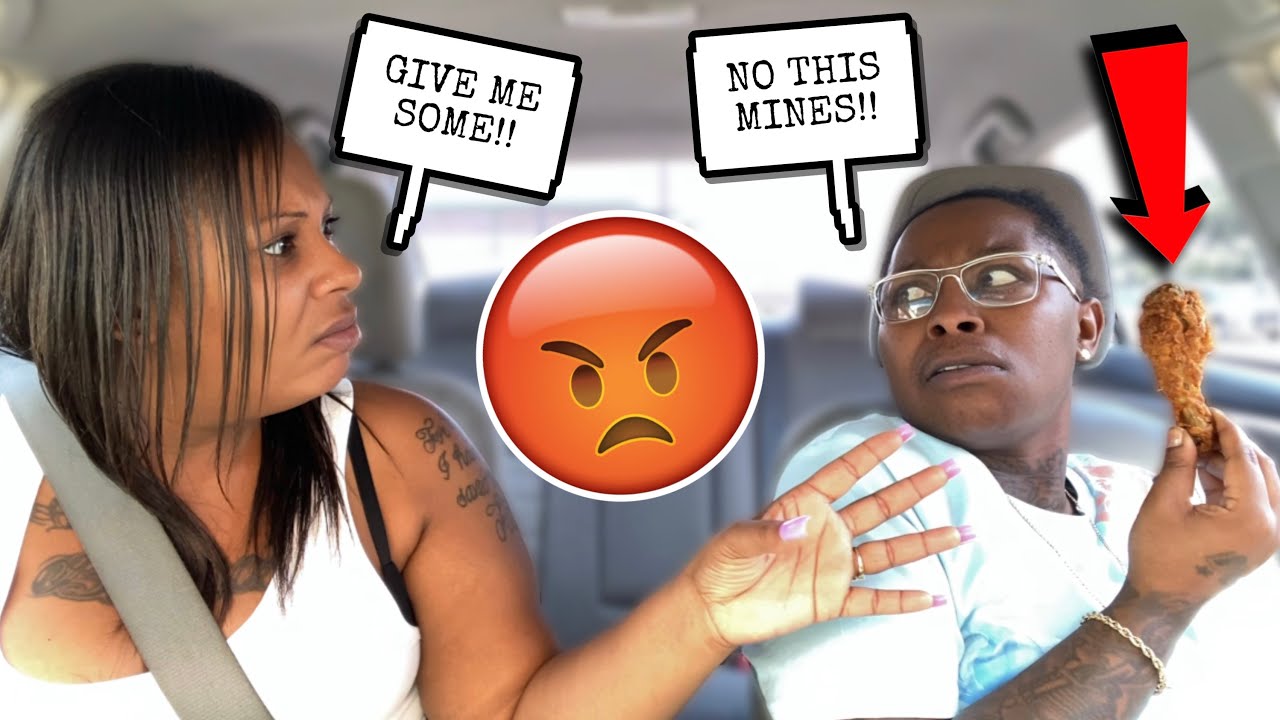 ORDERING MYSELF FOOD THEN MAKING MY ANGRY WIFE WATCH ME EAT IT PRANK!!