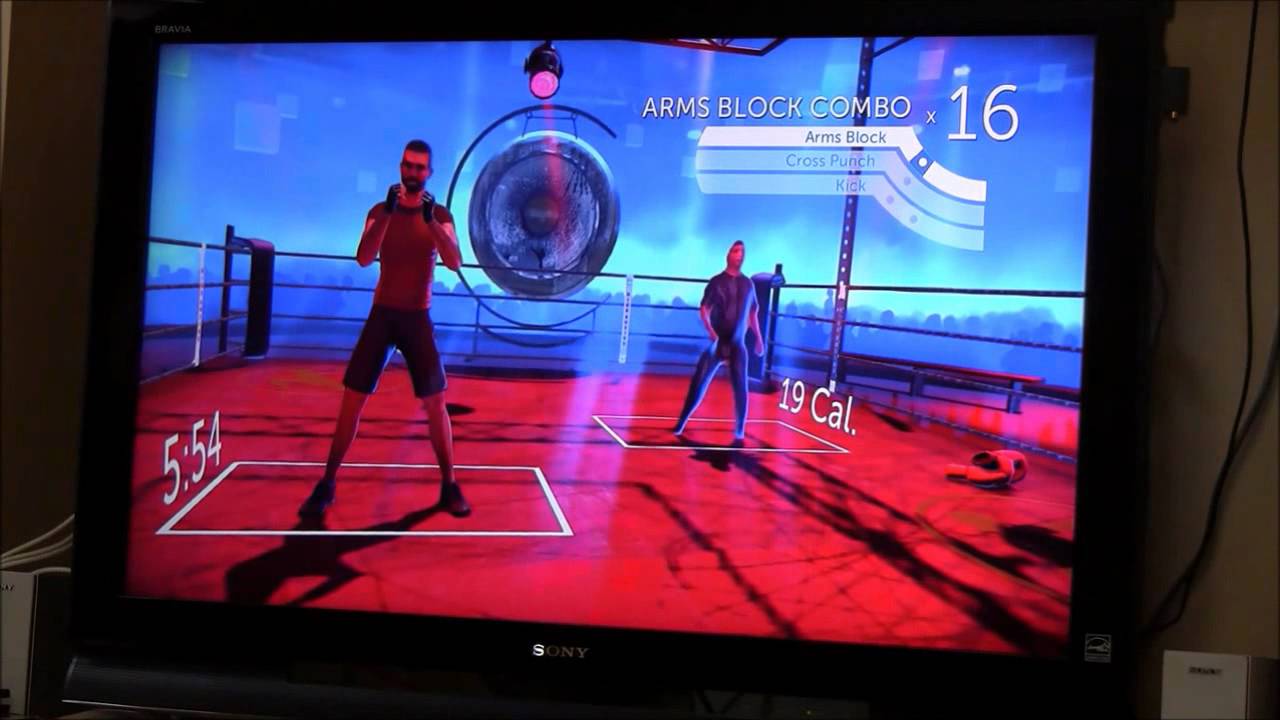 Your Shape Fitness Evolved 2012 Cardio Boxing Class 2 Gameplay
