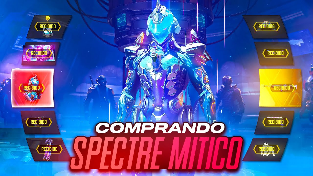 COMPRANDO y maxeando el ESPECTRE MITICO 🤯 | COD mobile