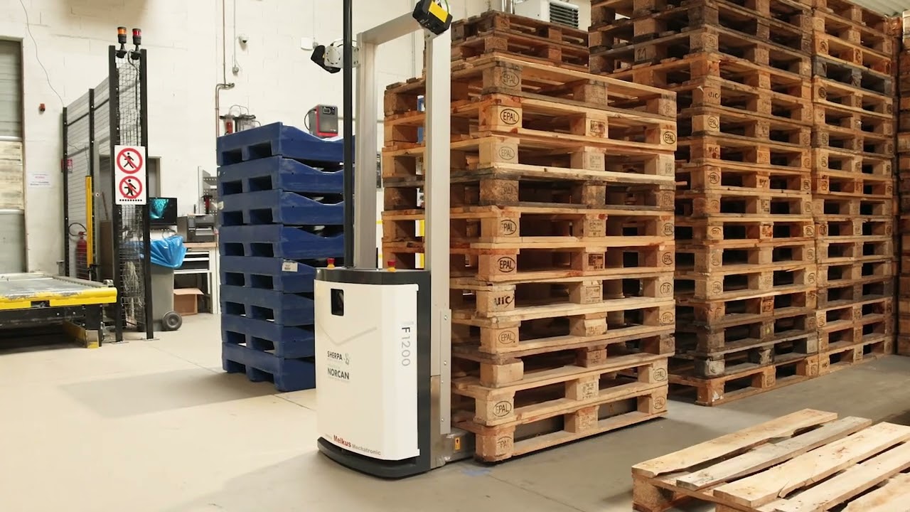 Intégration robotique chez AERA - Sherpa F