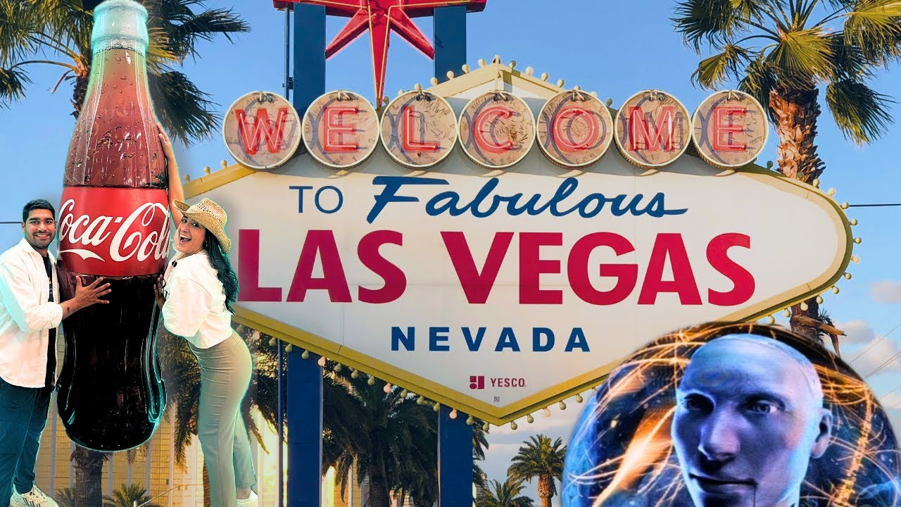 ASÍ es recorrer UN DIA EN LAS VEGAS🤩🔥 #travel #adventure #nevada
