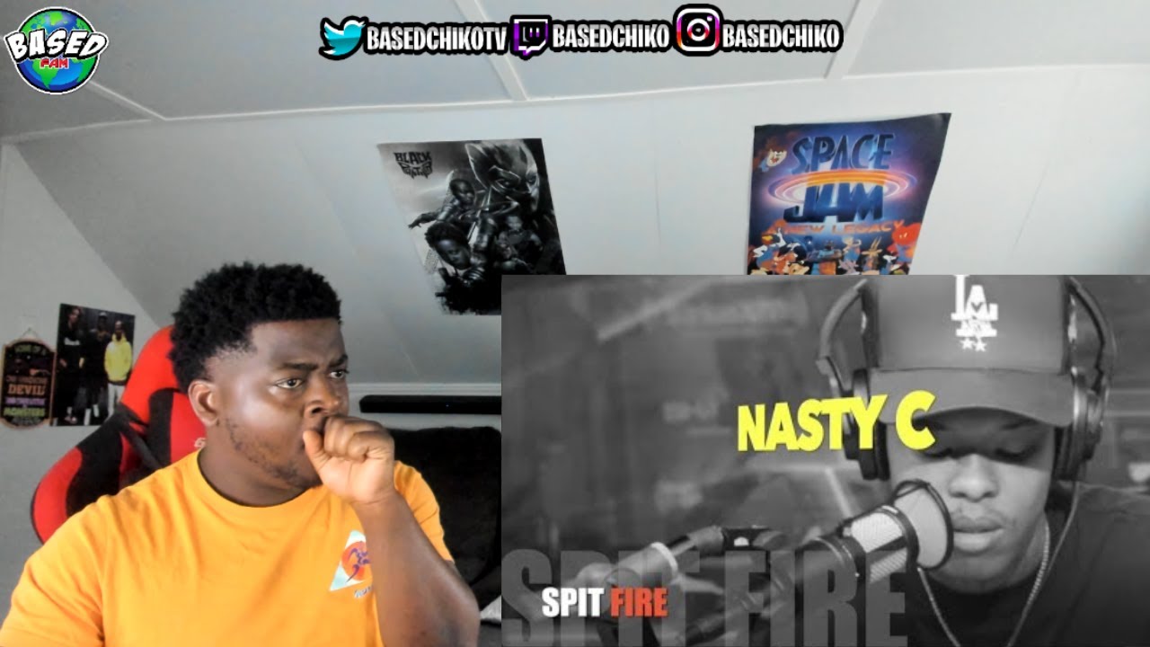 NASTY C Sticky Freestyle with Whoo Kid | REACTION