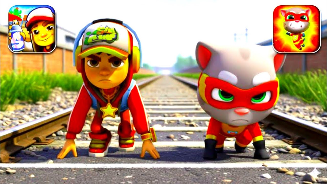 Subway Surfers vs Talking Tom Gold Run | Best Endless Runner Battle