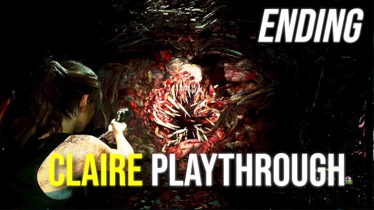 Resident Evil 2 REMAKE  – ENDING (Claire Second Playthrough)