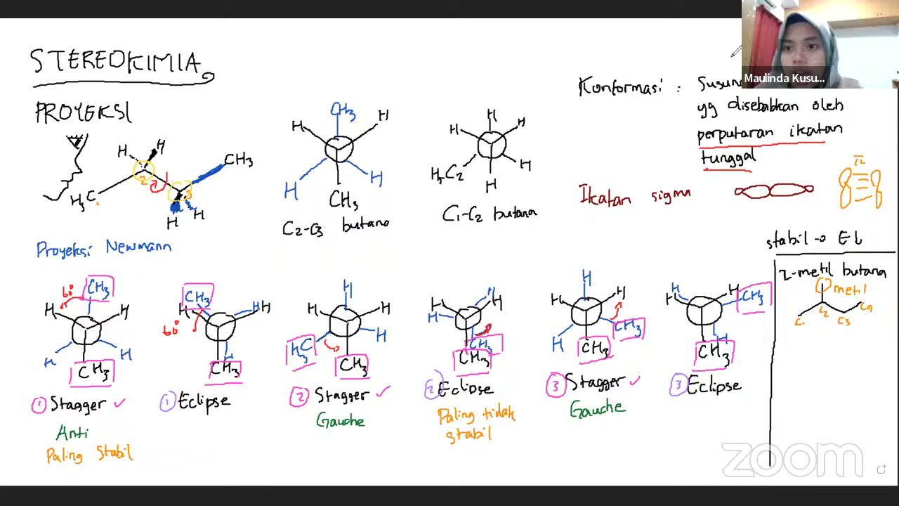 Proyeksi Newmann dan Proyeksi Fischer