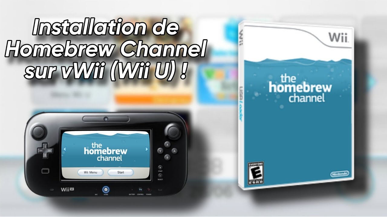 Comment installer Homebrew Channel sur vWii ! (Wii U)
