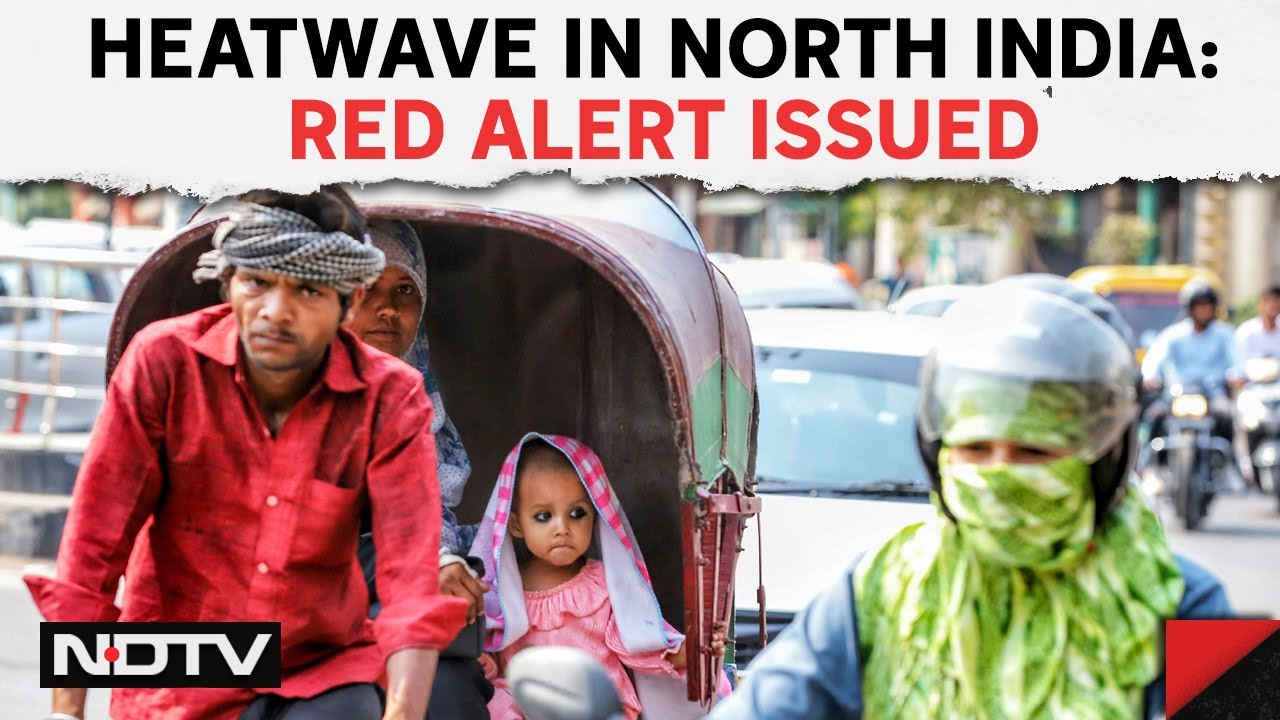Heatwave In India | At 43.7 Degrees, Delhi Sees Hottest Day Of Season So Far; Red Alert Issued
