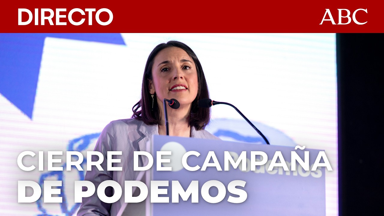 🔴 DIRECTO  | Cierre de CAMPAÑA de PODEMOS Aragón