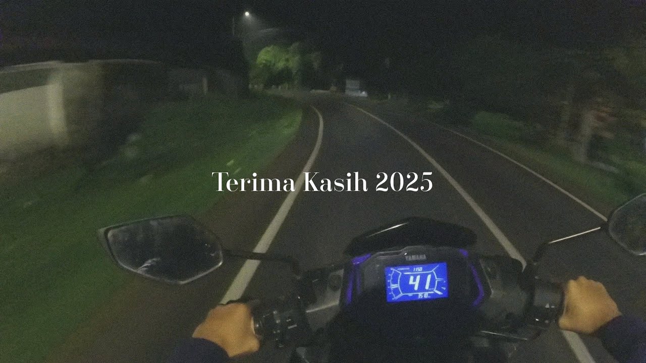 NIGHT RIDE DI PERGANTIAN TAHUN 2025 With Aerox Alpha
