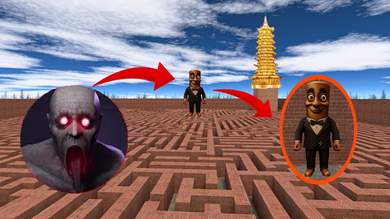 THE CLASSIC BATTLE BETWEEN MONSTER SCP 096 VS TUNG TUNG TUNG SAHUR In Garry's Mod #1