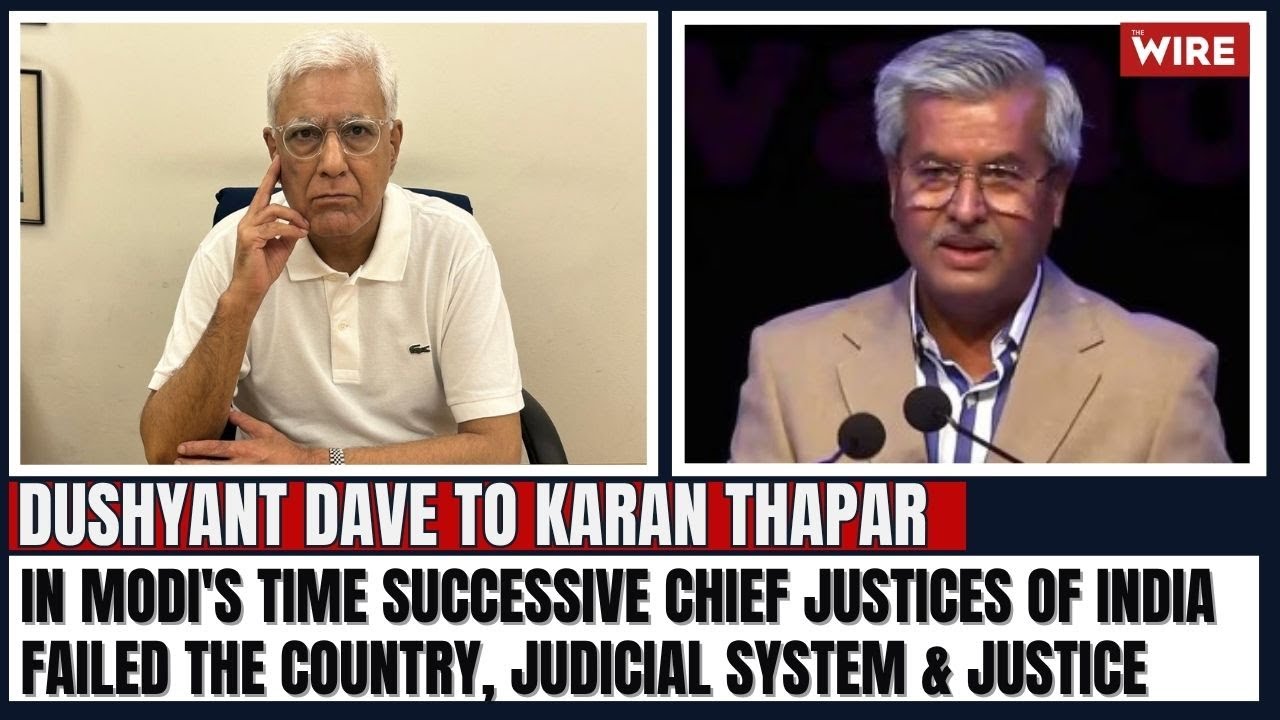 In Modi's Time Successive Chief Justices of India Failed the Country, Judicial System & Justice