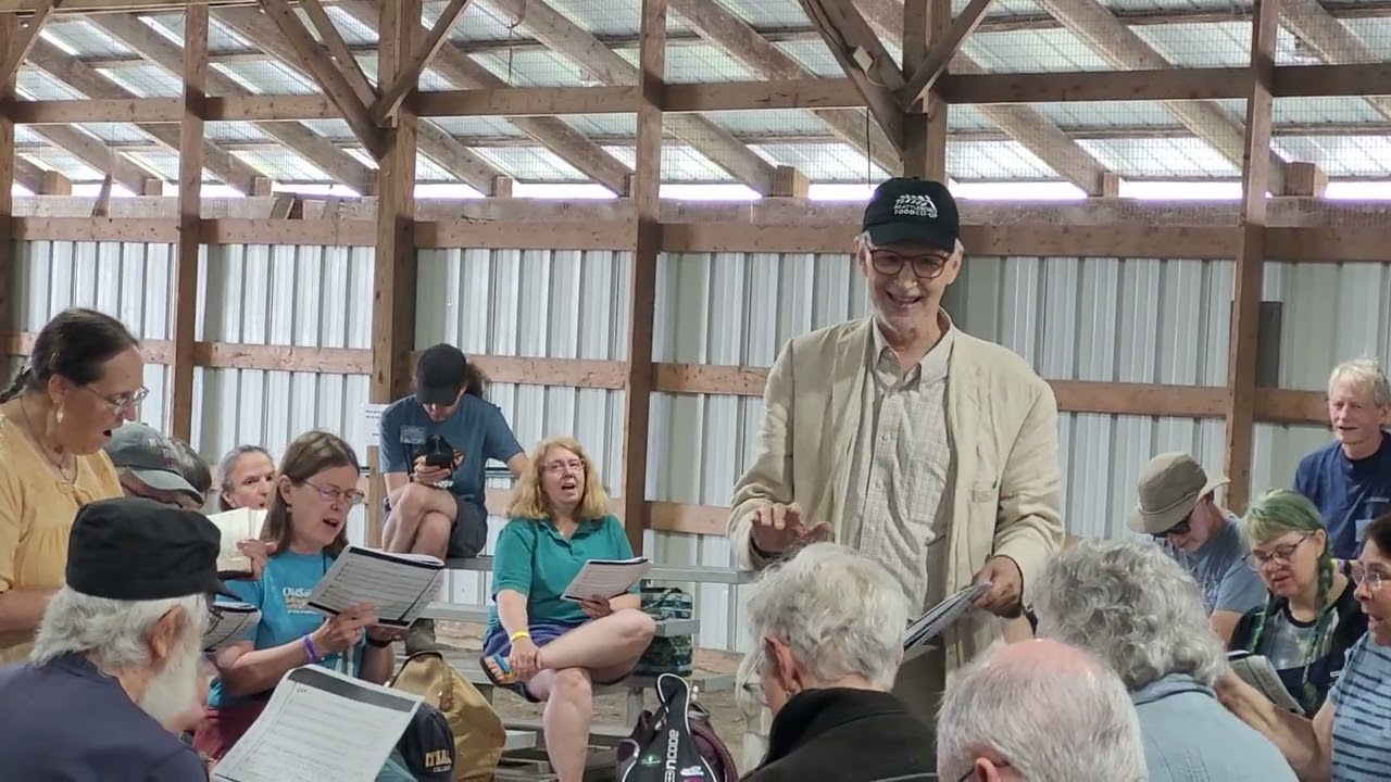 New Jerusalem at the Old Songs 2025 Sacred Harp Sing