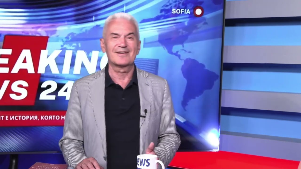 Волен Сидеров в студиото на News 24/7